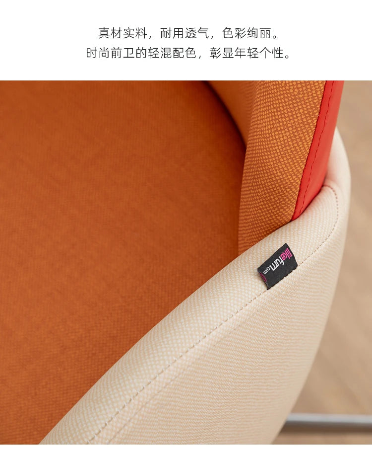 Roller Armrest Office Chair Yellow Soft Modern Study High Swivel Office Chair Ergonomic Relaxing Silla De Escritorio Furniture