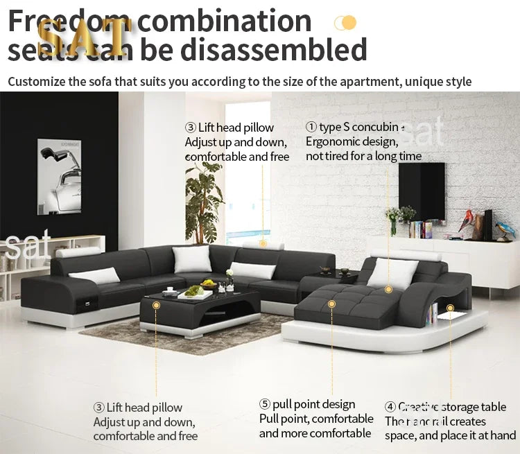 # l Living Room 2021 couches l shape sectional luxury modern Sofas,turkey classic leather turkish furniture  sofa set living roo