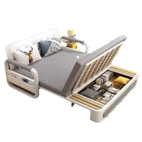 retractable small apartment living room, push pull single double sofa foldable