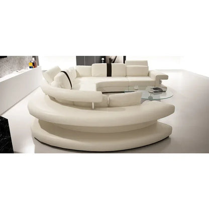 New Arrival Modern Living Room Leather Sofa, Lounge Chair, Living Room Designer Combination Sofa, U-shaped Sofa, Luxury Leather