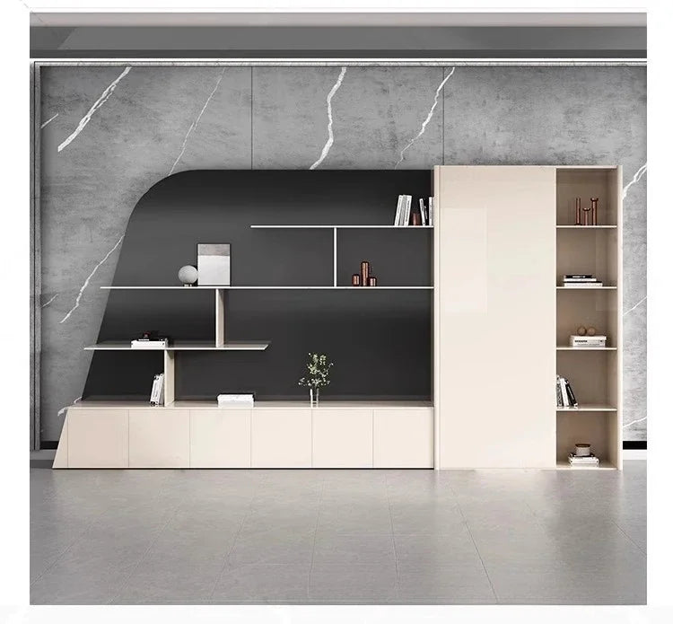 Designer Modern Office Desks Asthetic Luxury Storage Drawers Writing Executive Desk L Shaped Study Escritorios Office Furniture