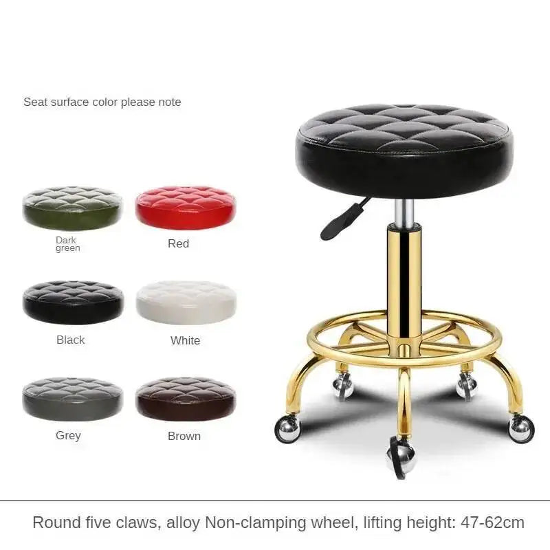 Salon Metal Modern Salon Rotating Office Creative Chairs Barber Luxury Chair Beauty Movable Backrest for Chair for Hair Salon