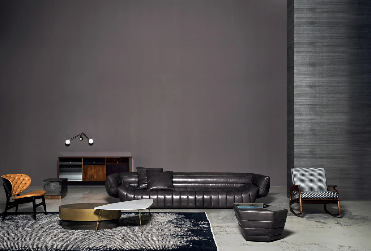 Living Room Home Furniture Italian Modern Design Sofa for Four Nordic Style Velvet Fabric Sofa Set