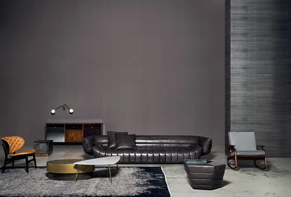 Living Room Home Furniture Italian Modern Design Sofa for Four Nordic Style Velvet Fabric Sofa Set