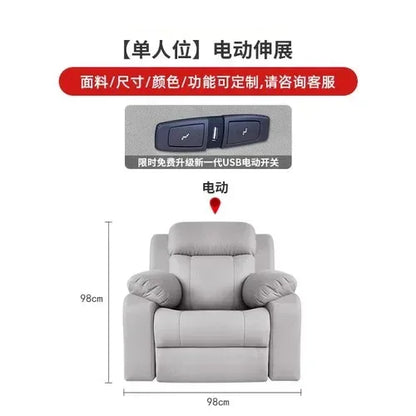Sofas Luxury Two Seater Modern Soft Recliner Sofas Floor Daybed