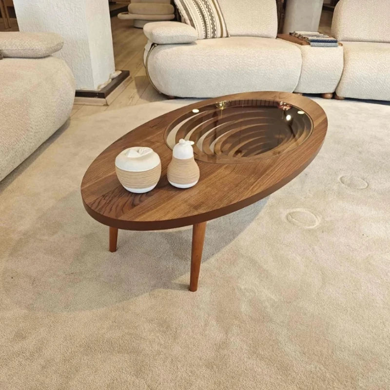 Table basse au Design créatif, sens sophistification, moderne, rétro, meubles de salon, Jamuan Minum, YS50CC