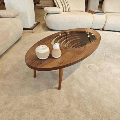 Table basse au Design créatif, sens sophistification, moderne, rétro, meubles de salon, Jamuan Minum, YS50CC