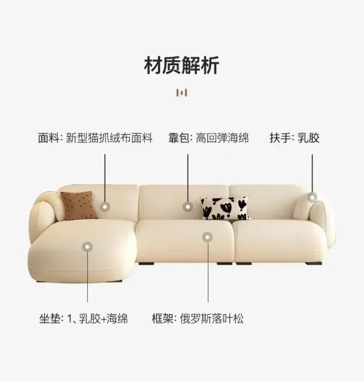 Makeup Comfortable Replica Living Room Sofas Velvet Cloud Nordic Living Room Sofas Trendy Muebles Para El Hogar Trendy Furniture