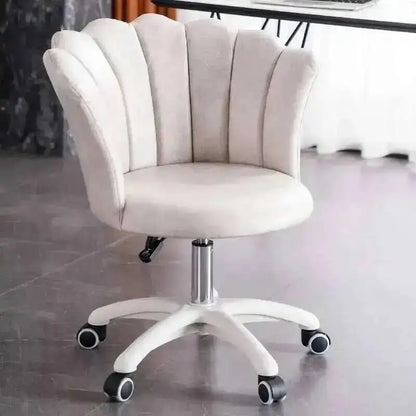 for Velvet Office Chair for Company Rotatable Soft Backrest Chair with Wheels Simple Creative Office Chairs E-sports Room
