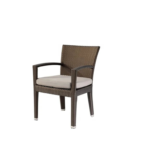 Modern Outdoor Garden Patio Restaurant Furniture Set Rattan Dining Tables and Chairs Outdoor Garden Furniture Sets