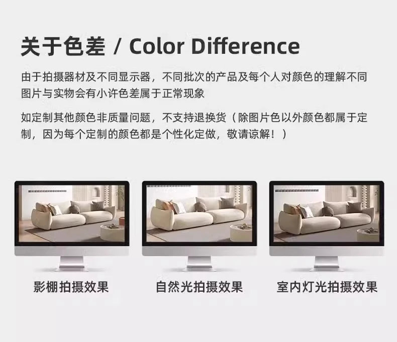 Nordic Cloud Living Room Sofas Cream Loveseat Tiny House Comfortable Living Room Sofas Relaxing Ergonomics Muebles Furniture