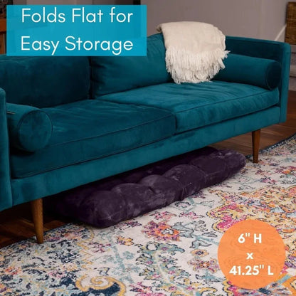 Popular.Adjustable Memory Foam Floor Chair - Ideal for Gaming, Reading, Meditation - Comfortable and Versatile