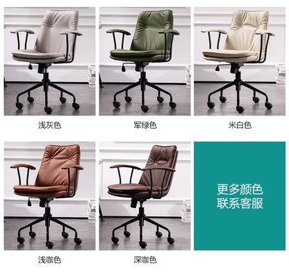 Modern Comfortable Office Chair Simple Design Cheap Rotatable Armchair Meditation Breathability Chaise De Bureaux Home Furniture
