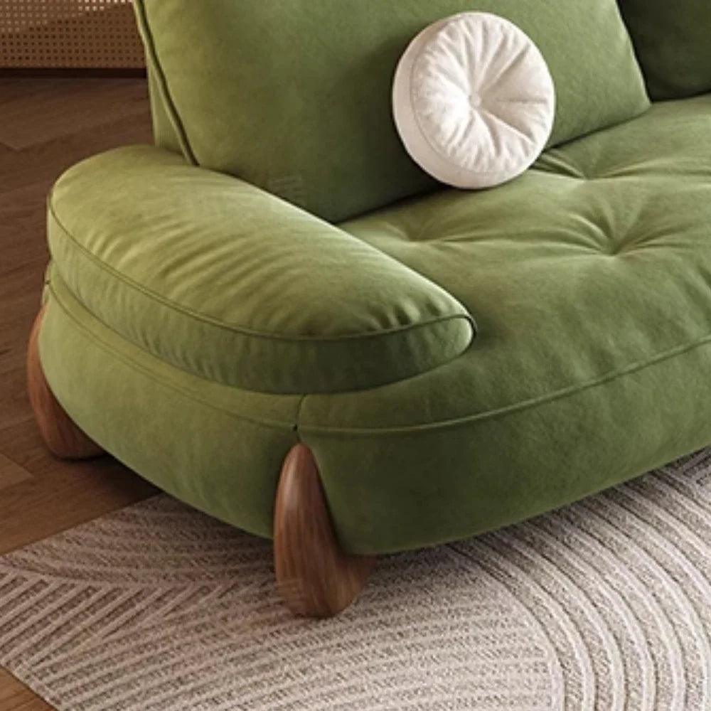 Luxury Green Living Room Sofa Modern Nordic Design Reclinable Sectional Muebles De Sala Stylish Home Furniture Decorr Space