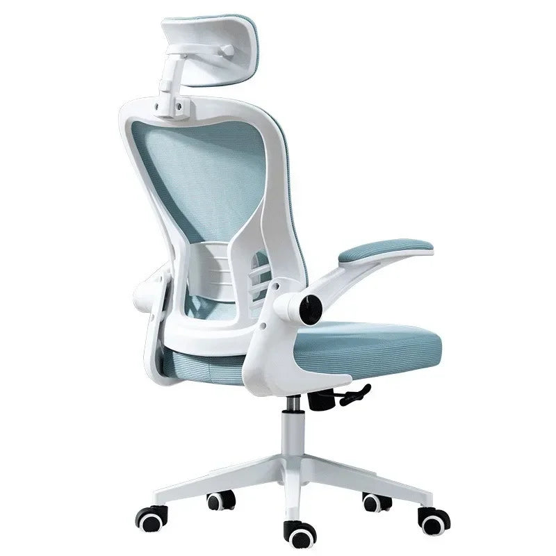 Ergonomic Office Chair Adjustable Headrest Breathable Mesh Back Multi - Angle Reclining Bureaustoel Home Office Study Gaming