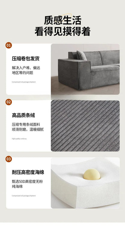 French Classic Living Room Sofas Simple Rustic Comfy Upholstered Living Room Sofas Boneless Modern Sofa Compressé Home Furniture