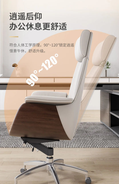 Simple Ergonomic Office Chair Footrest Nordic Style Modern Design Office Chair Comfortable Luxury Chaise Bureau Office Furniture