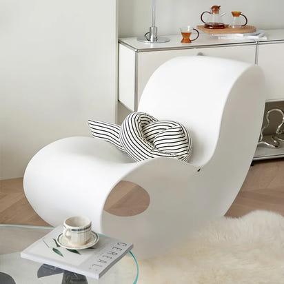 Small apartment living room balcony household outdoor lazy bedroom leisure rocking chair