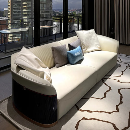Pour Bentley canapé en cuir de luxe italien personnalisable Design Simple postmoderne pour grands appartements pour le salon