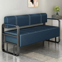 New Barber shop sofa chair reception room sitting area long sofa chair thickened equal sofa