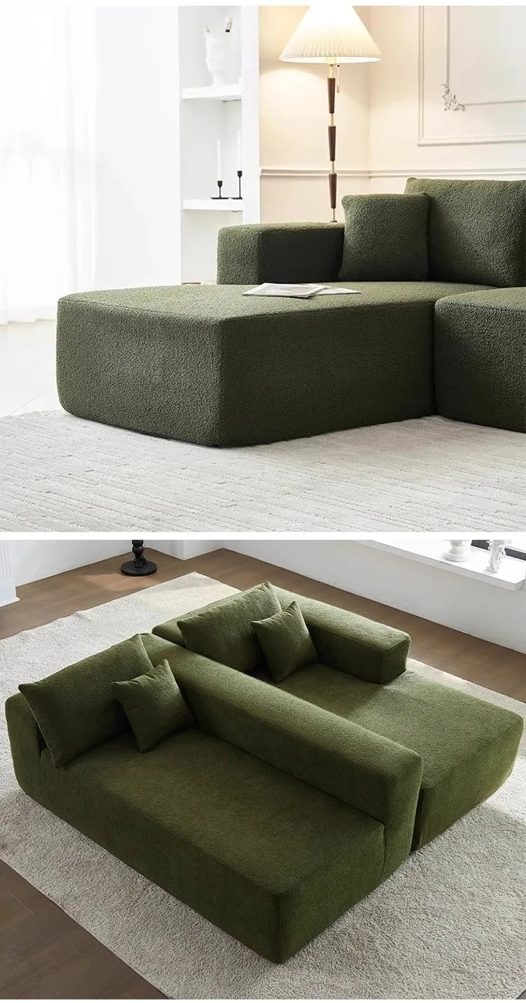 Vacuum Compression Roll Sofa Compression Sofa Full Sponge No Skeleton Small Apartment Sofa