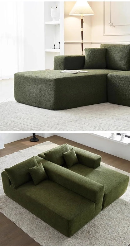 Vacuum Compression Roll Sofa Compression Sofa Full Sponge No Skeleton Small Apartment Sofa