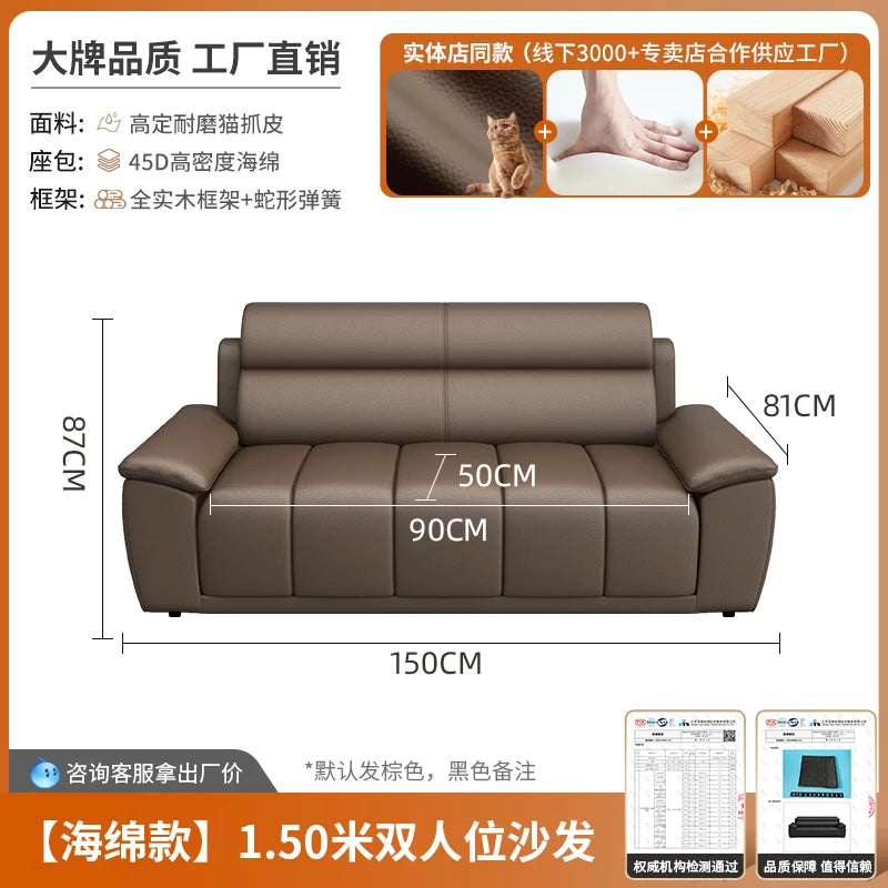 Recliner Loveseat Sofa Office Chair Compressed Cloud Couch Leather Sectional Sofa Bed Folding Modern Divani Sottovuoto Furniture