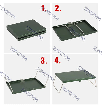 Outdoor Camping Folding Table Ultralight Tables Hiking Aluminum Table Picnic Portable Mini Coffee Small Teatable BBQ