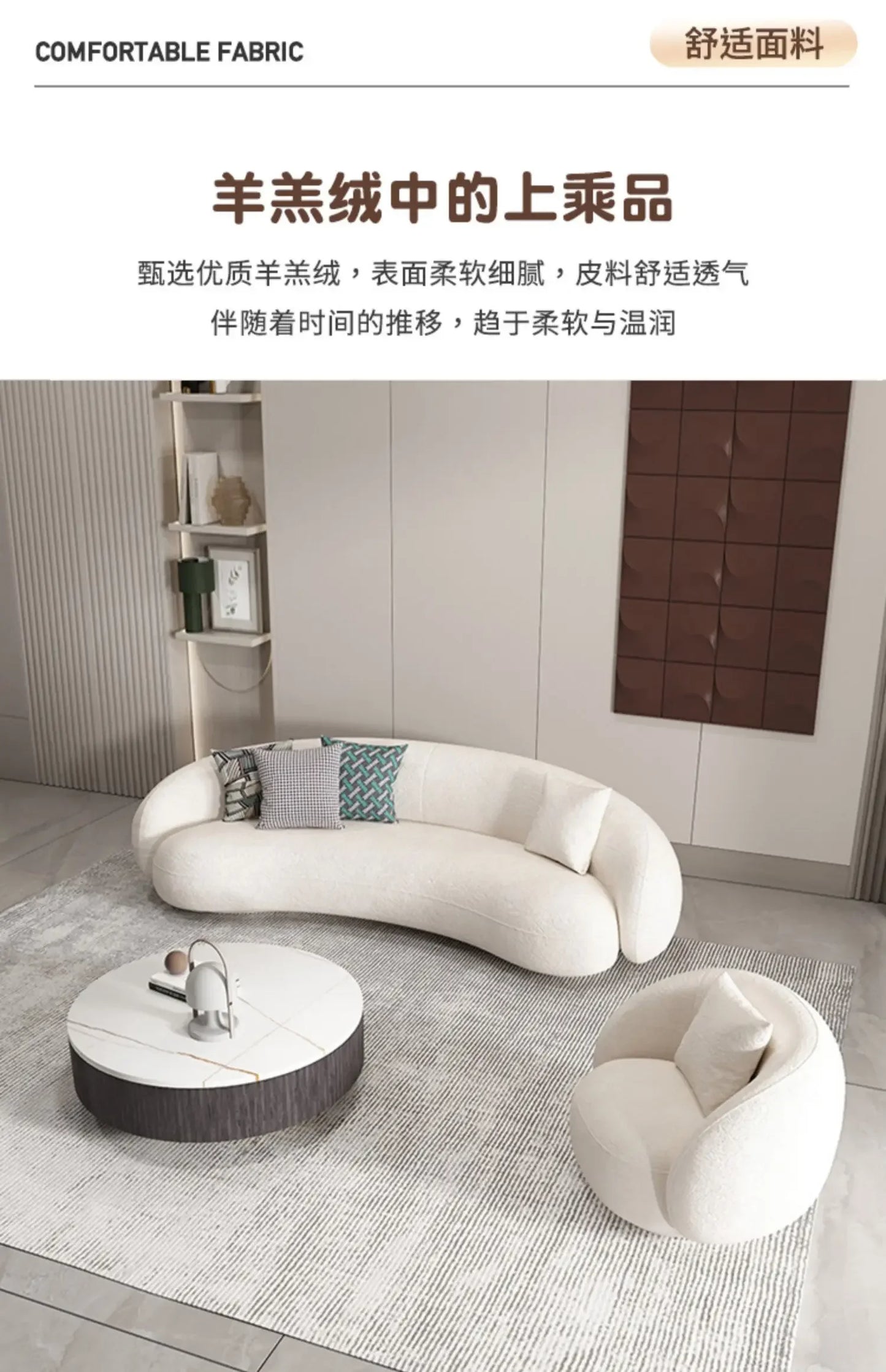 Minimalist Nordic Living Room Sofas Leather Recliner Designer Modern Sofas Luxury Lounge Balcony Cheap Divano Home Furniture