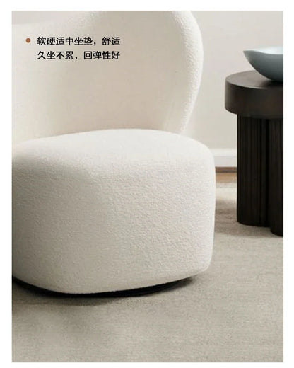 Nordic Lounge Armchair Rocking Chair Living Rooms Modern Individual Armchairs Design  Accordion Dinning Salon Sedie Da Furniture