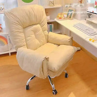 Chair Office Modern Salon Luxury Lazy Ergonomic Executive Office Chair Relaxing Reading Wheels Mobilya Lounge Suite Furniture
