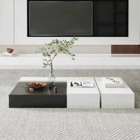 Hardcover Aesthetic Coffee Table Unique Frame Organizer Nordic Coffee Table Luxury Design Meuble De Salon Home Accessories