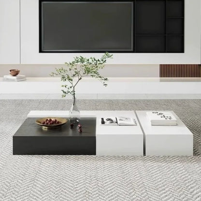 Hardcover Aesthetic Coffee Table Unique Frame Organizer Nordic Coffee Table Luxury Design Meuble De Salon Home Accessories