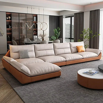 Living Room Sofas Modern  Puffs Relaxing Design Luxury Sofa Elegant Recliner Home Furniture