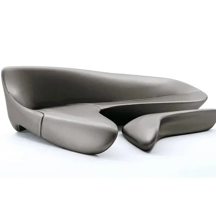 Sable lunaire en fibre de verre, créatif, combinaison de canapé d'angle