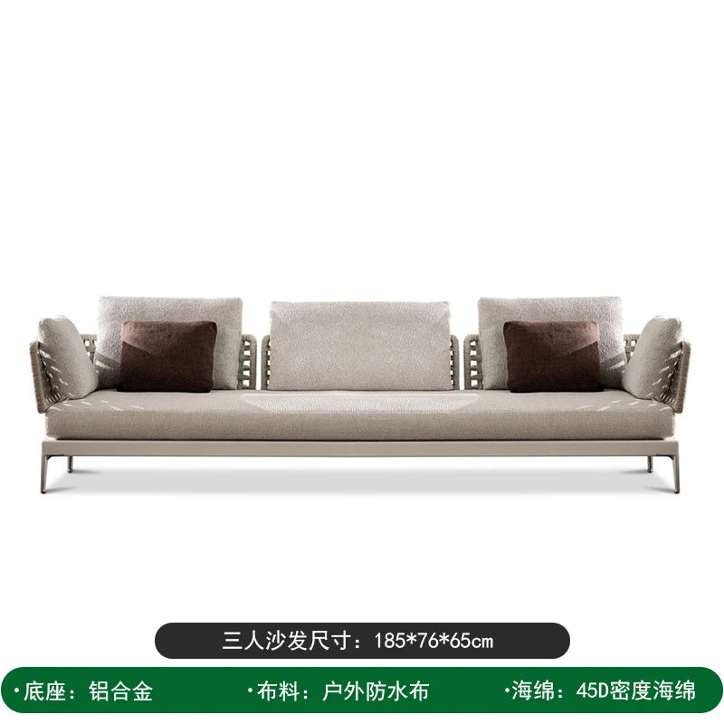 Minimalist Design Outdoor Sofas Personality Nordic Creative Garden Sofas Fashion Party Outdoor Furniture Gartenstuhl Lshysf