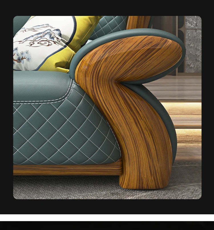 Aesthetic Nordic Living Room Sofas Pouf Leather Minimalist Modern Living Room Sofas Lounge Koltuk Takımı Postmodern Furniture