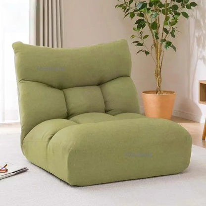 Creative Lying and Sleeping Living Room Sofa Japanese Tatami Bedroom Lazy Sofa Folding Backrest Lounge Chair Home Floor Chair