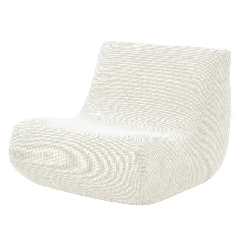 Stretch Polar Fleece Sofa Cover for Living Room Solid Color Lounge Couch Cover All-inclusive Relax Sofa Slipcovers Protector