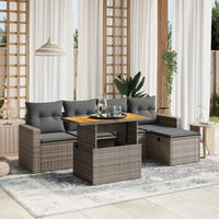 Grey Garden Sofa Set for Patio Furniture