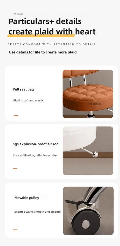 Backrest Pedicure Chair Barber Shop Pulley Hairdressing Chairs Lifting Manicure Stool Design Hair Salons Furniture Barber Chair
