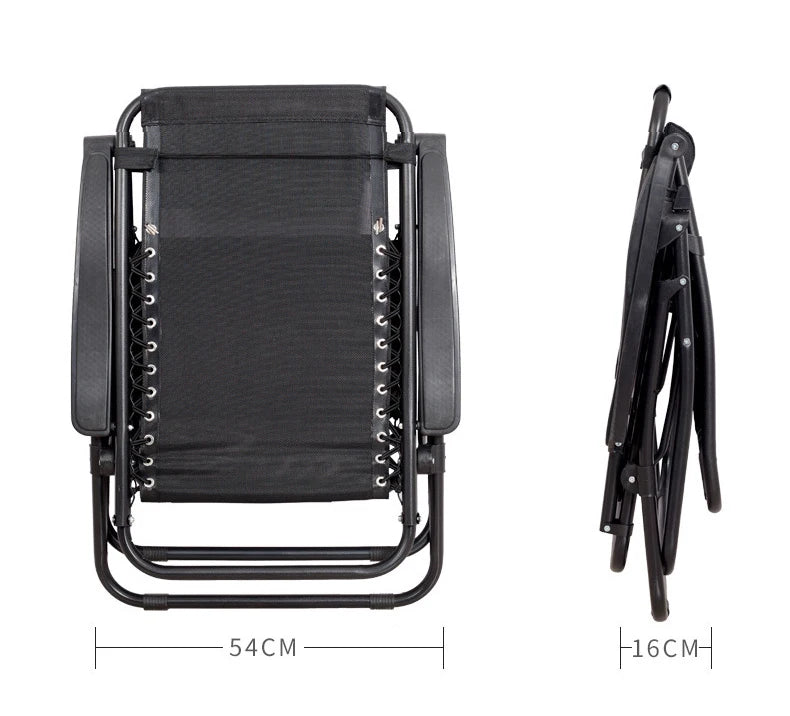 Adjustable Foldable Outdoor Indoor Leisure Reclining Relax Folding Beach Mesh Lounge Recliner zero Gravity Chair