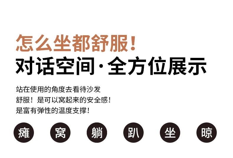 Adults Sleep Living Room Couch European Brown Villa Modular Corner Sectional Sofa Double Lounge Leather Canape Salon Furniture