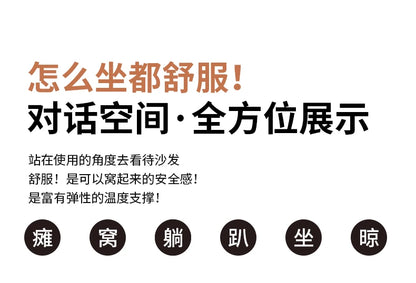 Adults Sleep Living Room Couch European Brown Villa Modular Corner Sectional Sofa Double Lounge Leather Canape Salon Furniture