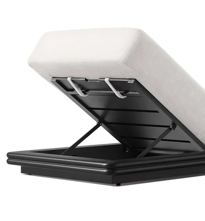 Resort Villa Hotel Outdoor Furniture Waterproof Aluminum Garden Bed Adjustable Backrest Sunbed Patio Pool Lounge Chair