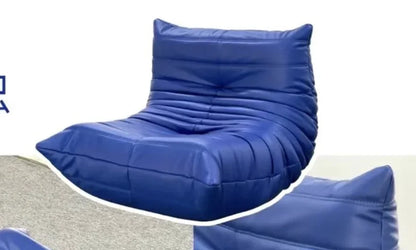 Single seat caterpillar sofa, stylish and luxurious, suitable for use in living rooms, bedrooms, hotels, and shopping malls