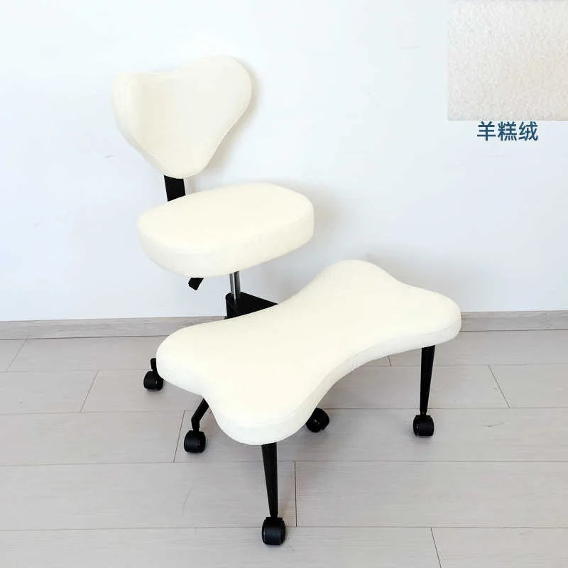 Cross Legged Office Chair – Meditation Seat with Lumbar Support for Desk Work, Yoga & Mindfulness Comfortable & Space-Saving