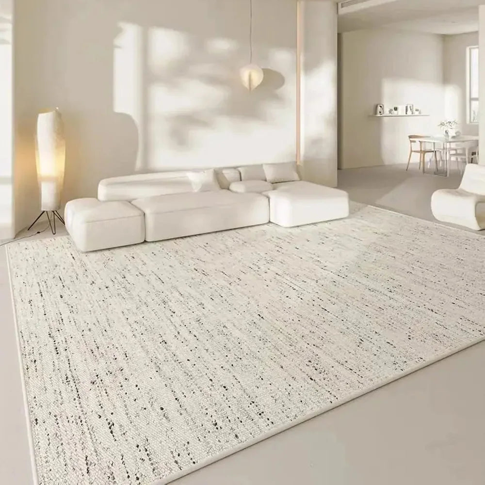 VIKAMA Nordic Minimalist Loop-Pile Rug - Stylish Living Room & Bedroom Carpet, Durable Stain-Resistant Floor Home Decor