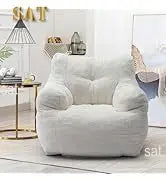 Hot Sales Hot Sales Modern Oversized Swivel Chair Boucle Sherpa Upholstered Barrel Armchair Wood Base White Accent Chair For Liv