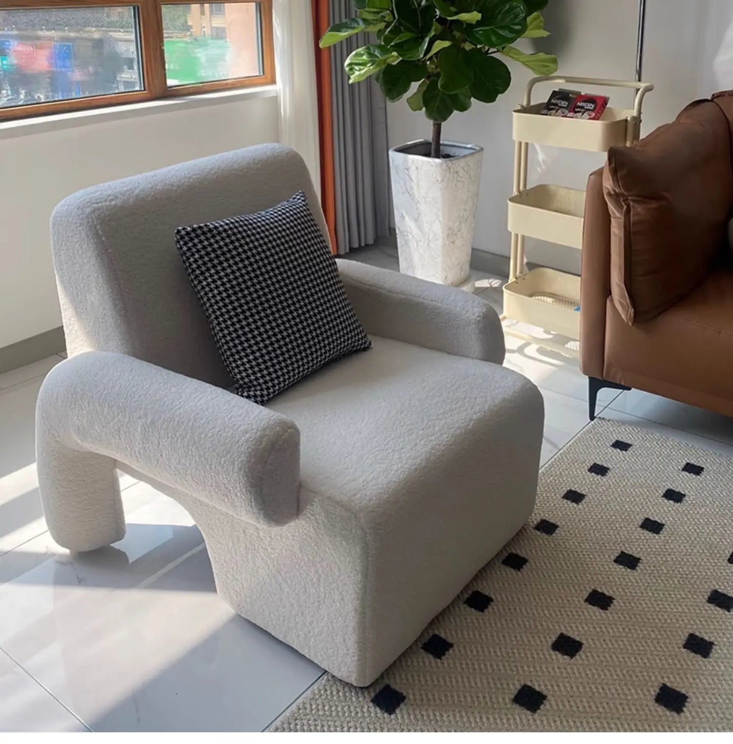 Makeup Designer Living Room Chairs Nordic Salon Sofa Arm Relax Bedroom Living Room Chairs Reading Girl Sillon